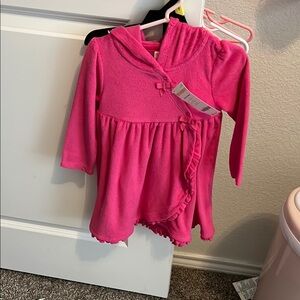 Pink Hooded Baby coverup